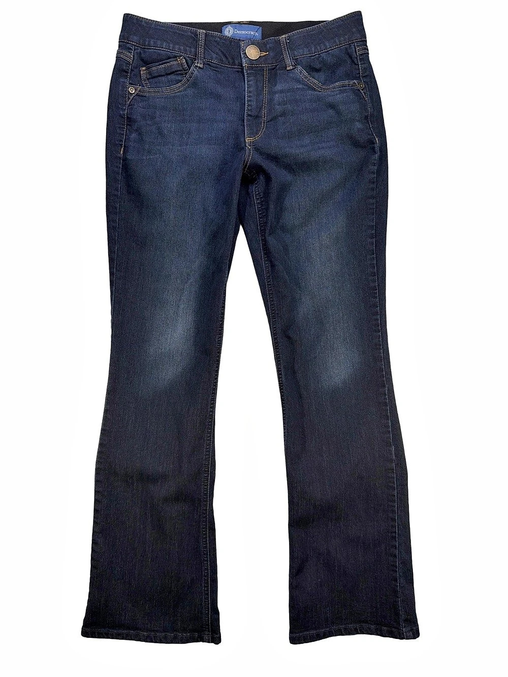 Democracy Ab Solution Women’s Size 8 Dark Wash Bootcut Stretch Jeans